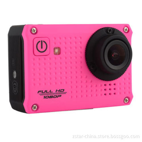 Candy Color Waterproof HD 1080P, Mini Sport DV, 12MP Helmet Sports Action Camera
